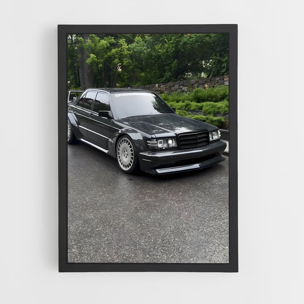 Poster raffiné e - evo ii – affiche Mercedes (vue 2)